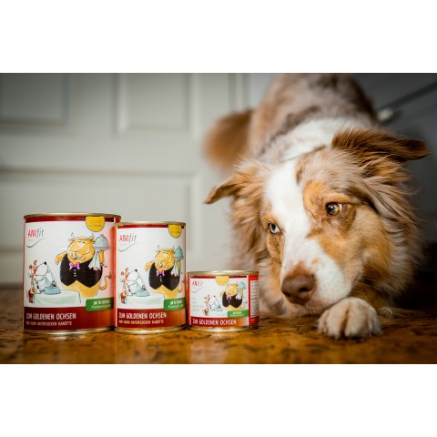 Hund Hundefutter Nassfutter Zum Goldenen Ochsen 400g 6 Stück -3- Anifit