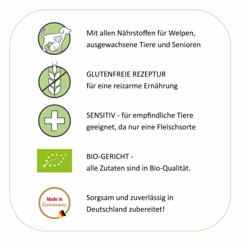 Hund Hundefutter Nassfutter BIO Moby Dick 200g 6 Stück -4- Anifit