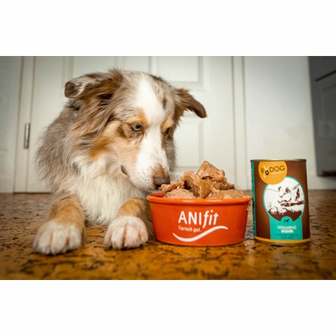 Hund Hundefutter Nassfutter RyDog Vitalmenü Huhn 200g 6 Stück -6- Anifit